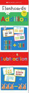 Scholastic Early Learners: Addition & Subtraction Flashcard Double Pack