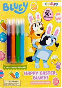 Bluey Colortivity: Happy Easter, Bluey!