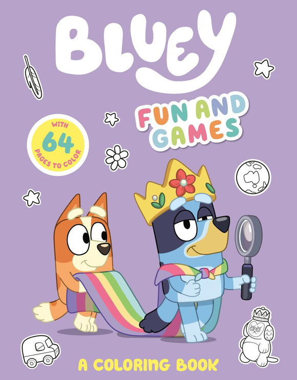 Bluey: Fun and Games - A Colouring Book