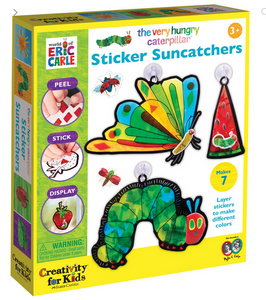 The Very Hungry Caterpillar Sticker Suncatchers Art Kit