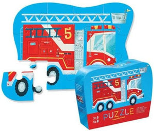 Fire Truck 12 pc  Mini Puzzle
