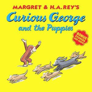 Curious George and the Puppies (with Stickers!)