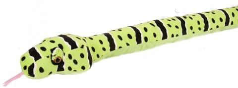 Green Rock Rattlesnake Stuffed Animal - 54