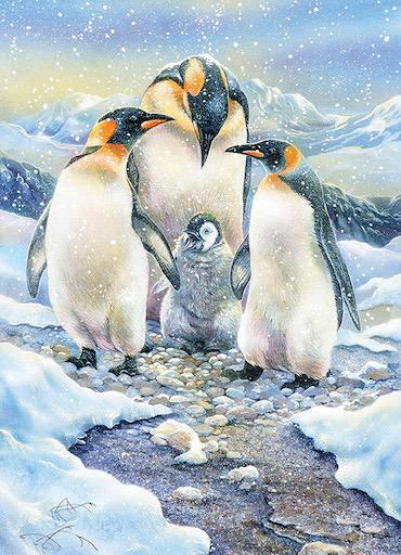 Family Puzzle - Penguin Family 350pc