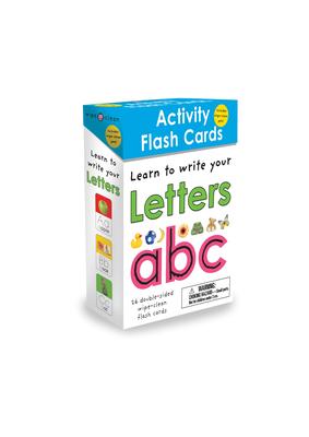 Learn to Write Your Letters ABC: Wipe-Clean Activity Flash Cards