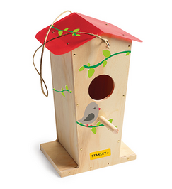 Stanley Jr. Tall Birdhouse DIY Kit – The Children's Treehouse