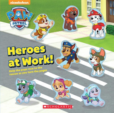 Paw Patrol: Heroes At Work Countdown Book