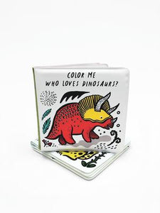 Color Me Bath Books: Who Loves Dinosaurs?