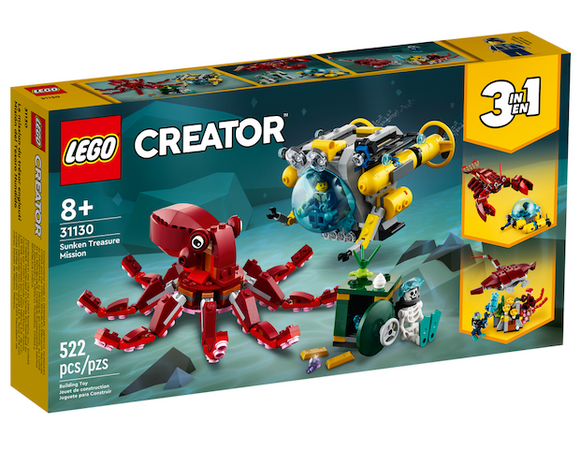 Lego Creator: Sunken Treasure Mission
