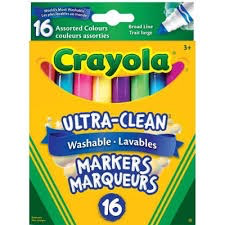 Ultra-Clean Washable Markers 16ct