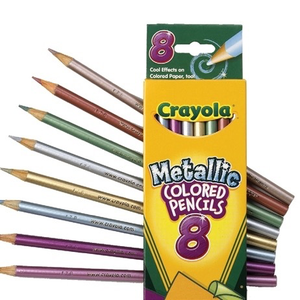 Metallic Colors Pencils - 8 ct