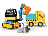 Lego Duplo Truck & Tracked Excavator