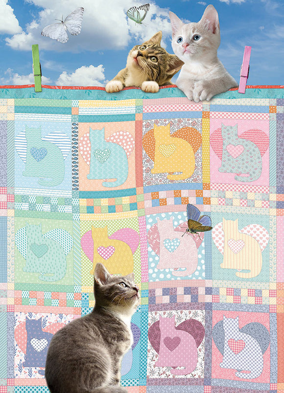 Quilted Kittens 500 pcs