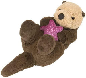 Sea Otter with Sea Star