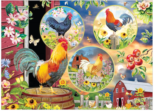 Rooster Magic - 500 piece