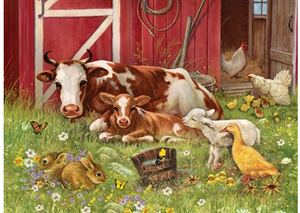 Family Puzzle: Barnyard Babies 350pc (2023)