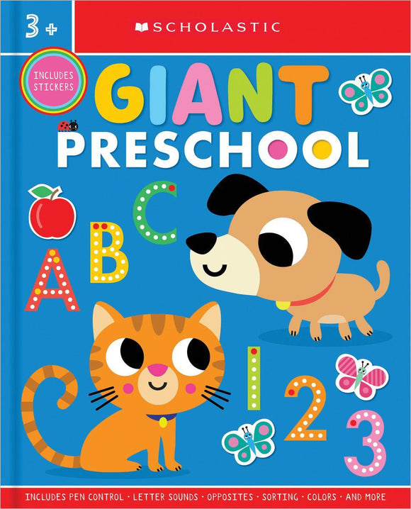 Scholastic Early Learners: Giant Preschool Workbook