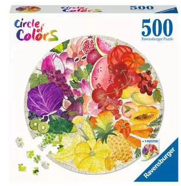 Circle of Colors - Fruits and Vegetables 500pc