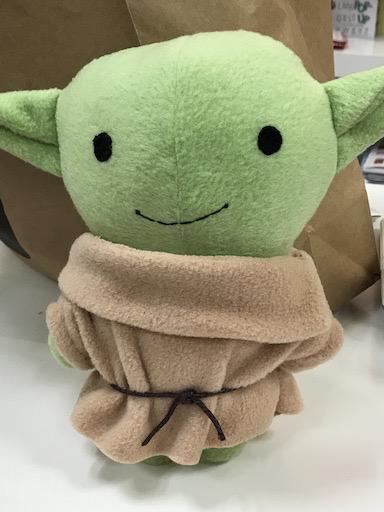 Baby Yoda-Sweet Peas Handmade Doll