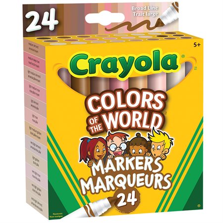 Colours of the World Markers 24ct