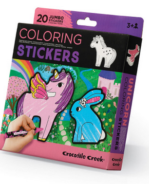 Unicorn Colouring Stickers