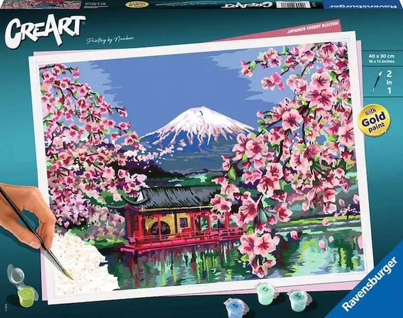 CreART - Japanese Cherry Blossom Paint by Numbers