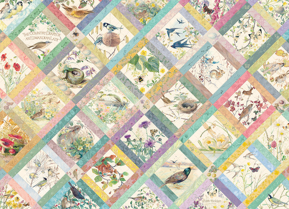 Country Diary Quilt 1000pc (2022)