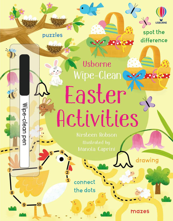 Usborne Wipe-Clean Easter Activities