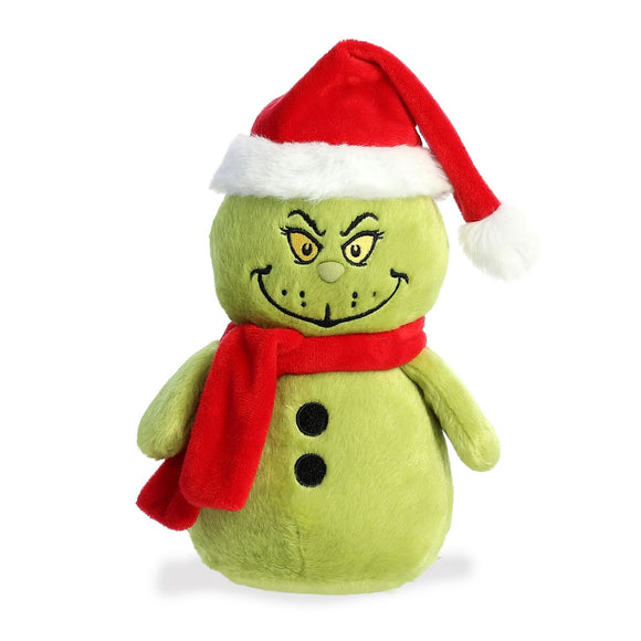 Grinch Snowman 8”