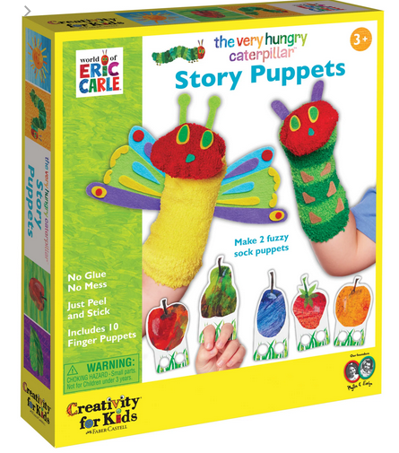 The Very Hungry Caterpillar Story Puppets Art Kit