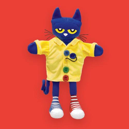 Pete the Cat and His Four Groovy Buttons Puppet 13.5”
