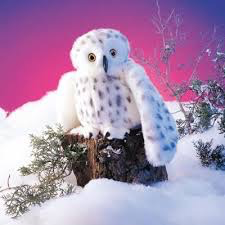 Snowy Owl Hand Puppet