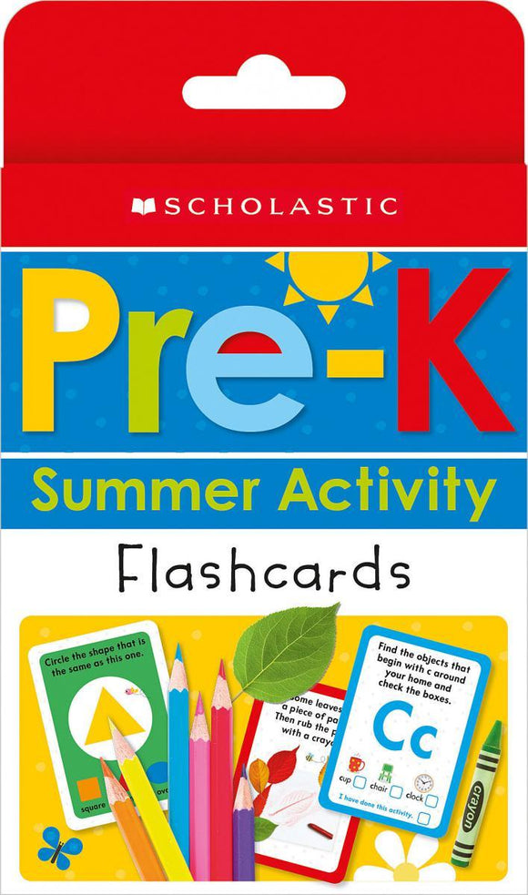 Scholastic Early Learners: Preparing for Pre-K Summer Activity Flashcards
