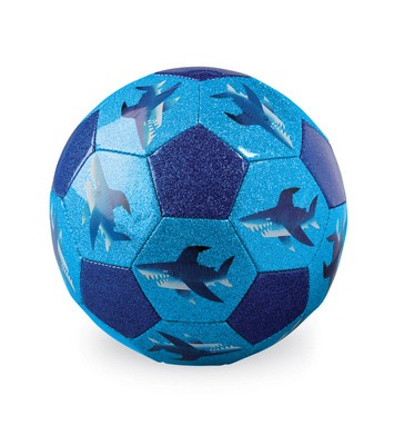 Shark City Glitter Soccer Ball Size 3
