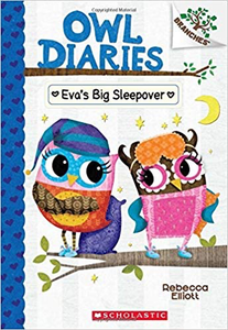 Owl Diaries #9: Eva's Big Sleepover: A Branches Book