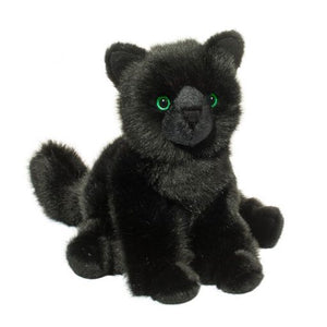 Salem Floppy Black Cat 9"