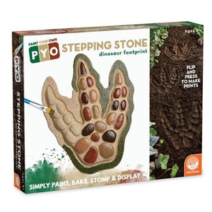 Paint Your Own Stepping Stone - Dinosaur Footprint