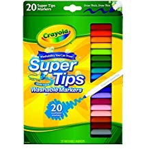 Super Tips Washable Markers - 20ct