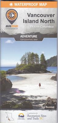 Vancouver Island North BC - Waterproof Map