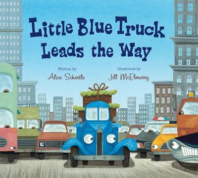 Little Blue Truck Leads the Way - Padded Board Book