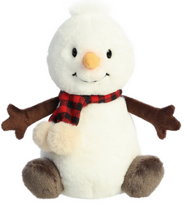 Snowman with Scarf 10"