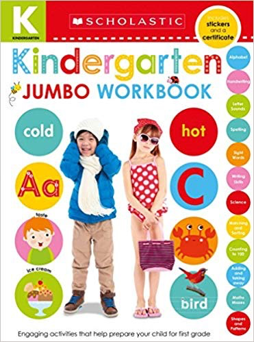 Scholastic Early Learners Kindergarten Jumbo Workbook (2023)