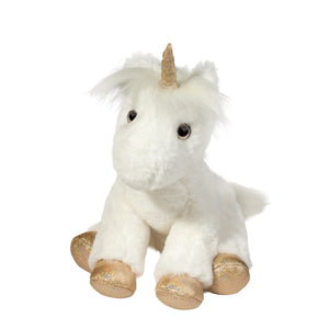 Elodie White Unicorn 12"