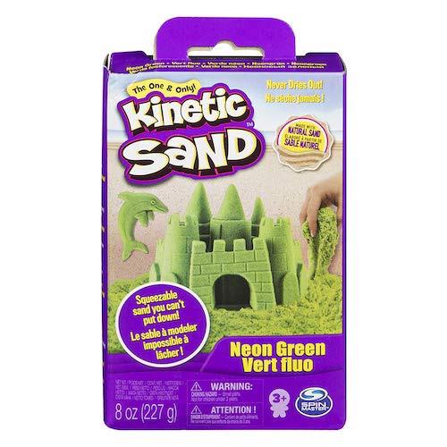 Kinetic Sand - Green 8 oz Sand Box