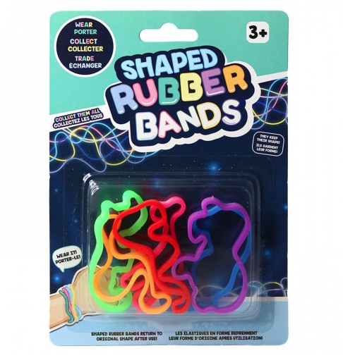 Wildlife Shaped Rubber Bands