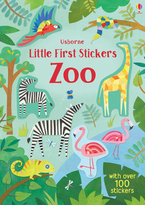 Usborne Little First Stickers Zoo