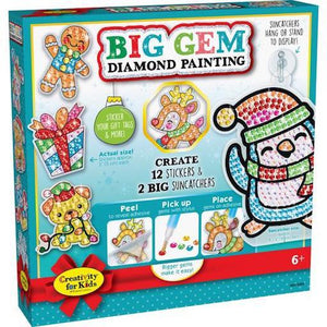 Big Gem Diamond Painting Kit: Holiday