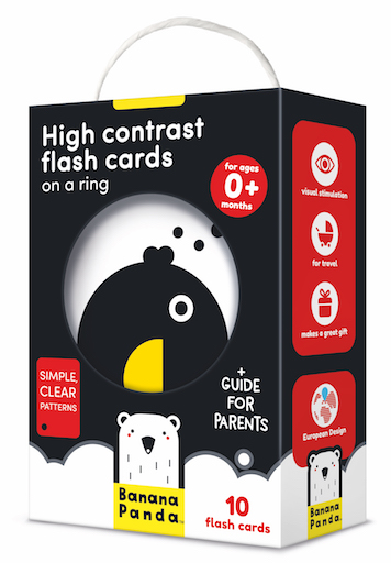 High Contrast Flash Cards: 0 Months