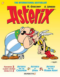 Asterix Omnibus #5: Collecting Asterix and the Cauldron, Asterix in Spain, and Asterix and the Roman Agent