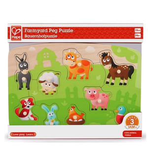 Farmyard Peg Puzzle